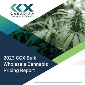 2023 CCX Bulk Wholesale Cannabis Pricing Report